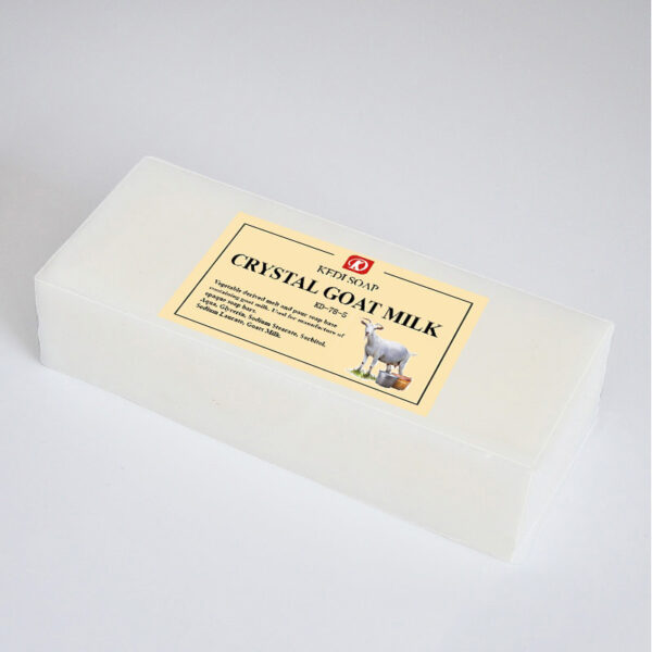 KD-78-5 goat milk melt and pour soap base